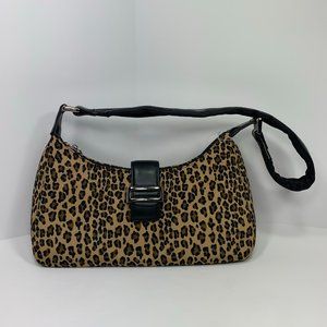Lord & Taylor Leopard Print Hobo Bag NWT